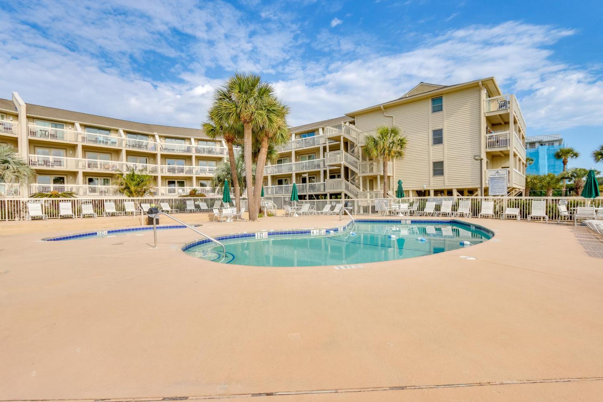 Breakers Oceanfront Getaway With Amazing View And Pool Hilton Head Island Exterior foto