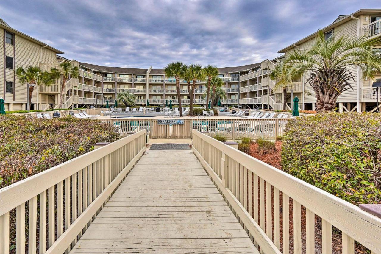 Breakers Oceanfront Getaway With Amazing View And Pool Hilton Head Island Exterior foto